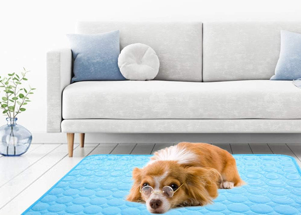 Dog Cooling Mat, Pet Cooling Pads for Dogs, Summer Cooling Bed for Cats, Portable Pet Cooling Cushion for Home or Outdoor