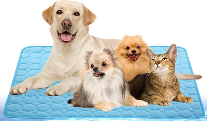 Dog Cooling Mat, Pet Cooling Pads for Dogs, Summer Cooling Bed for Cats, Portable Pet Cooling Cushion for Home or Outdoor